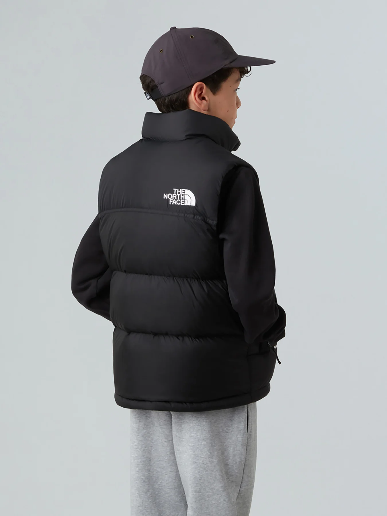 Kids' 1996 Retro Nuptse Jacket Black - Image 8