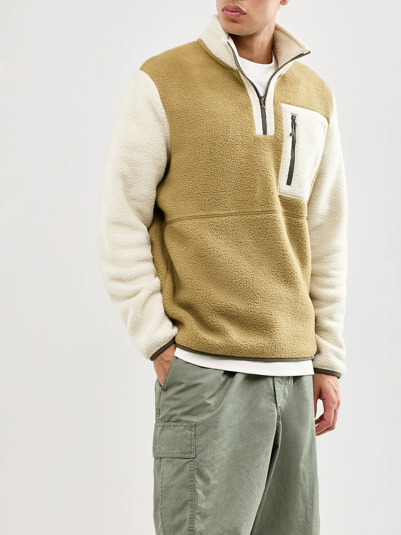 Yumiori 1/4 Zip Jacket Neutral - Image 4