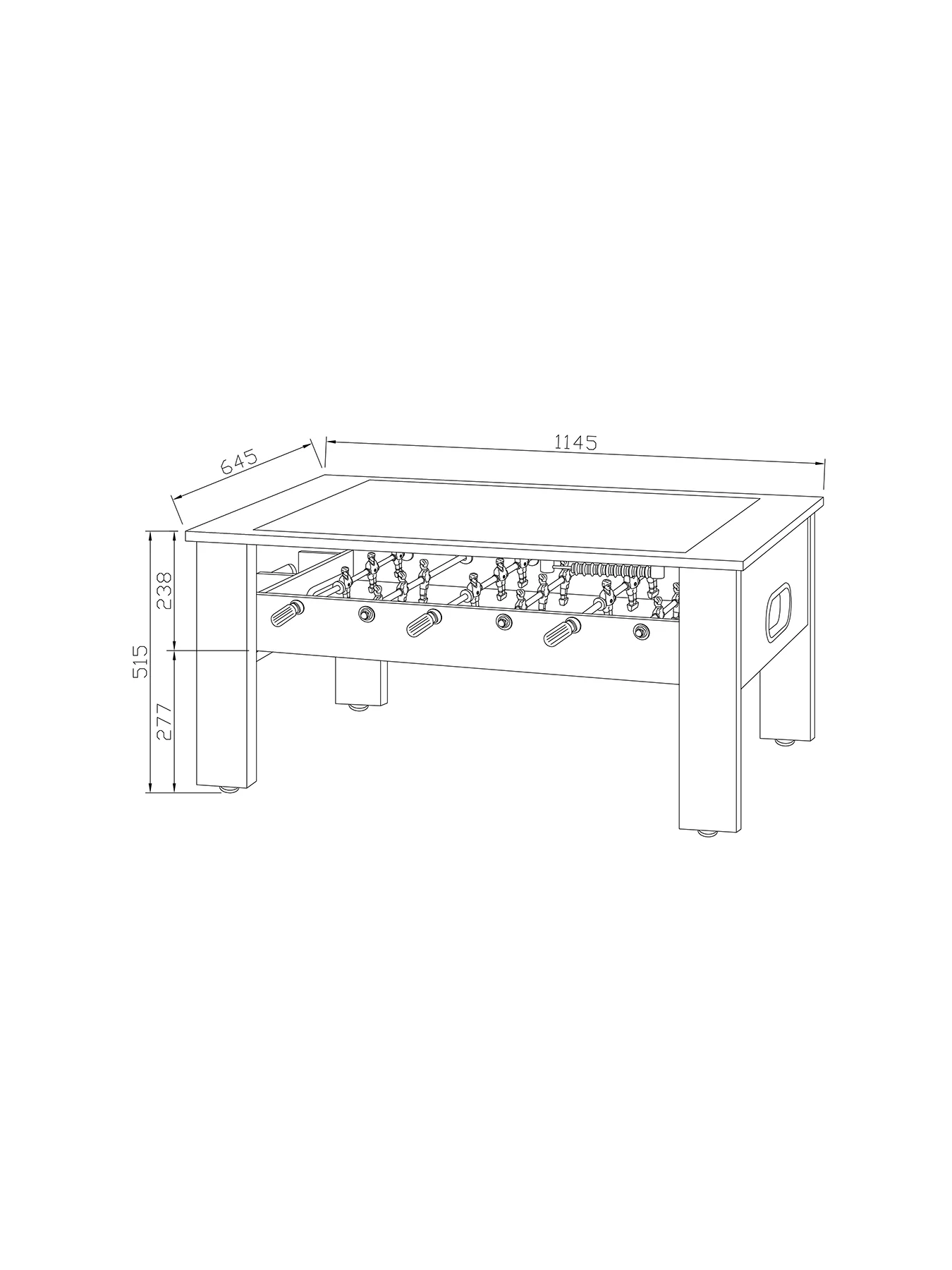 Toca Football Coffee Table Set - Image 4
