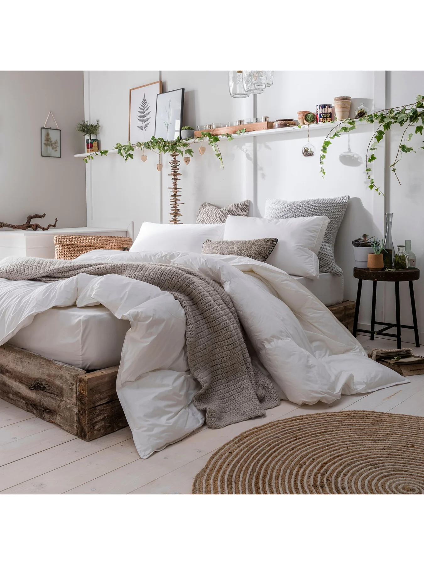 Goose Down Duvet 13.5 Tog White - Image 3