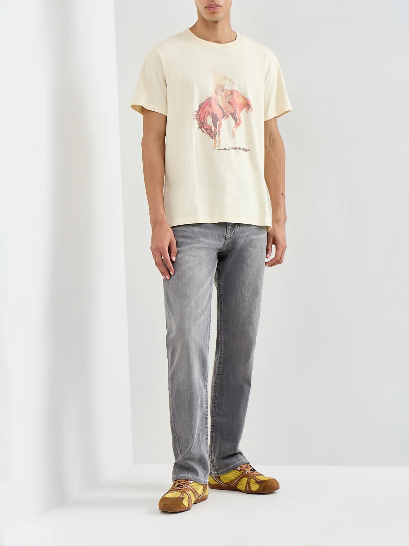 Ricky Straight Leg Jeans Grey - Image 2