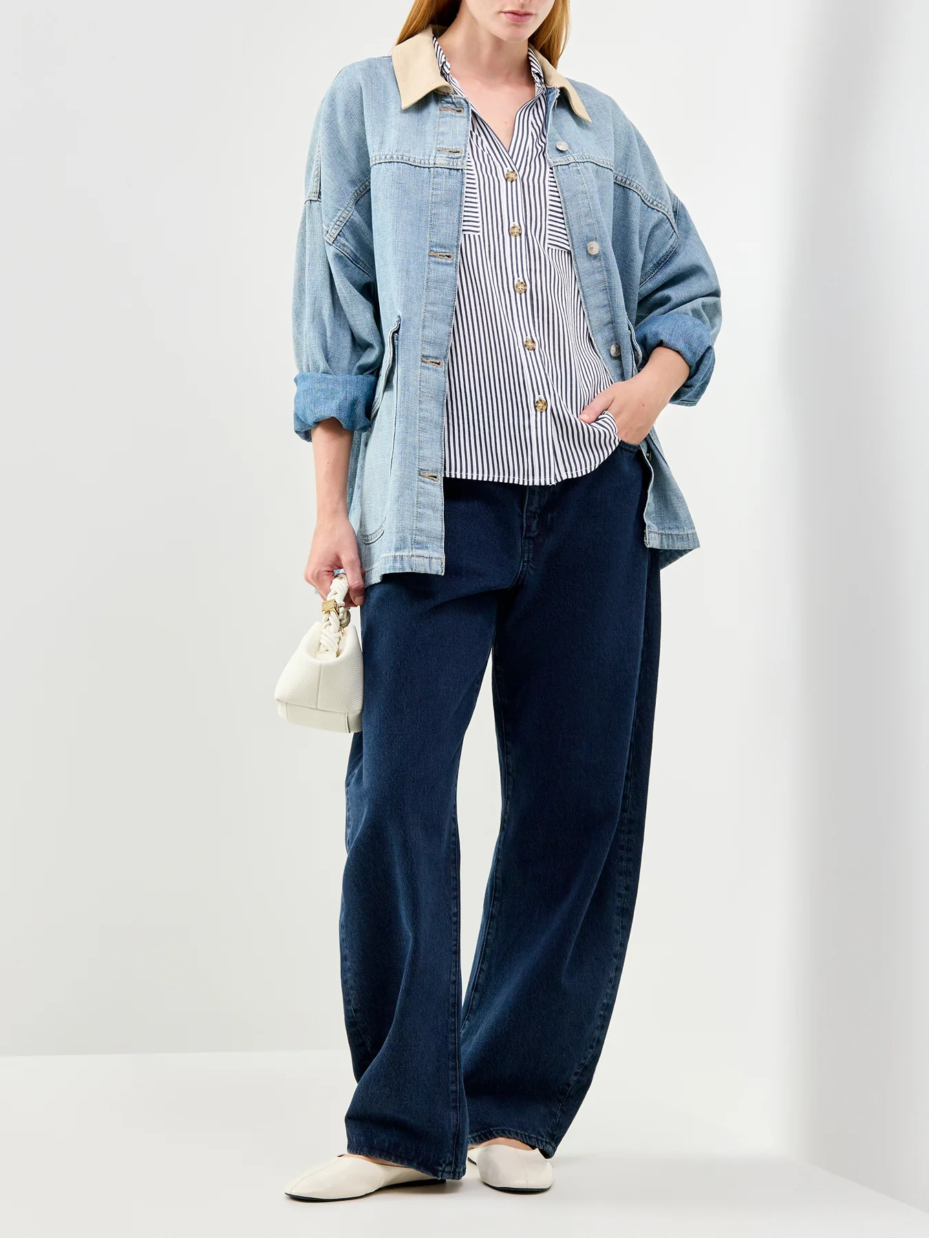 Bumpy Long Sleeve Shirt Blue - Image 2
