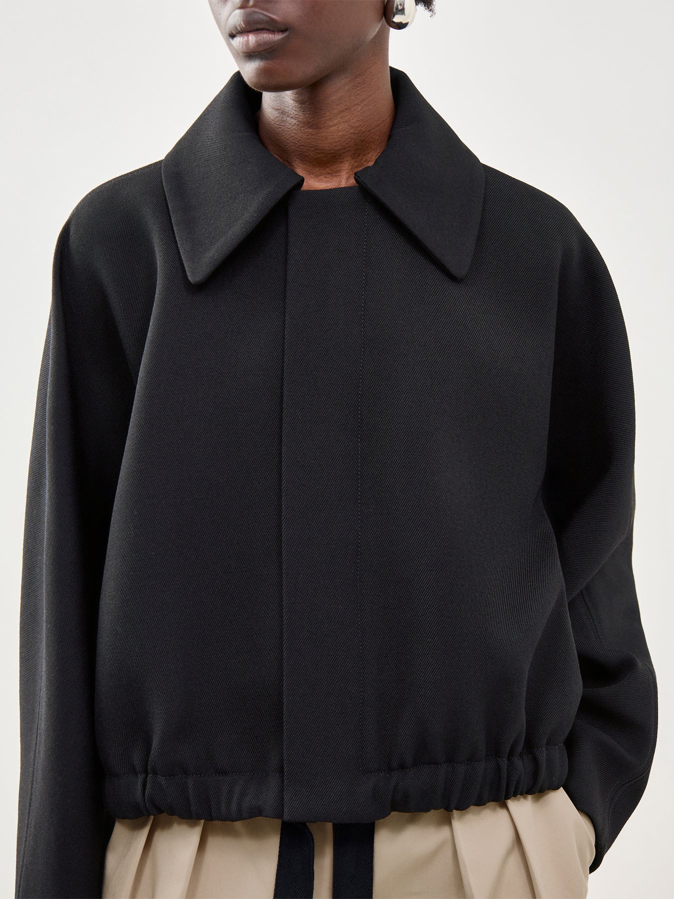 Arden Bomber Jacket Black - Image 3