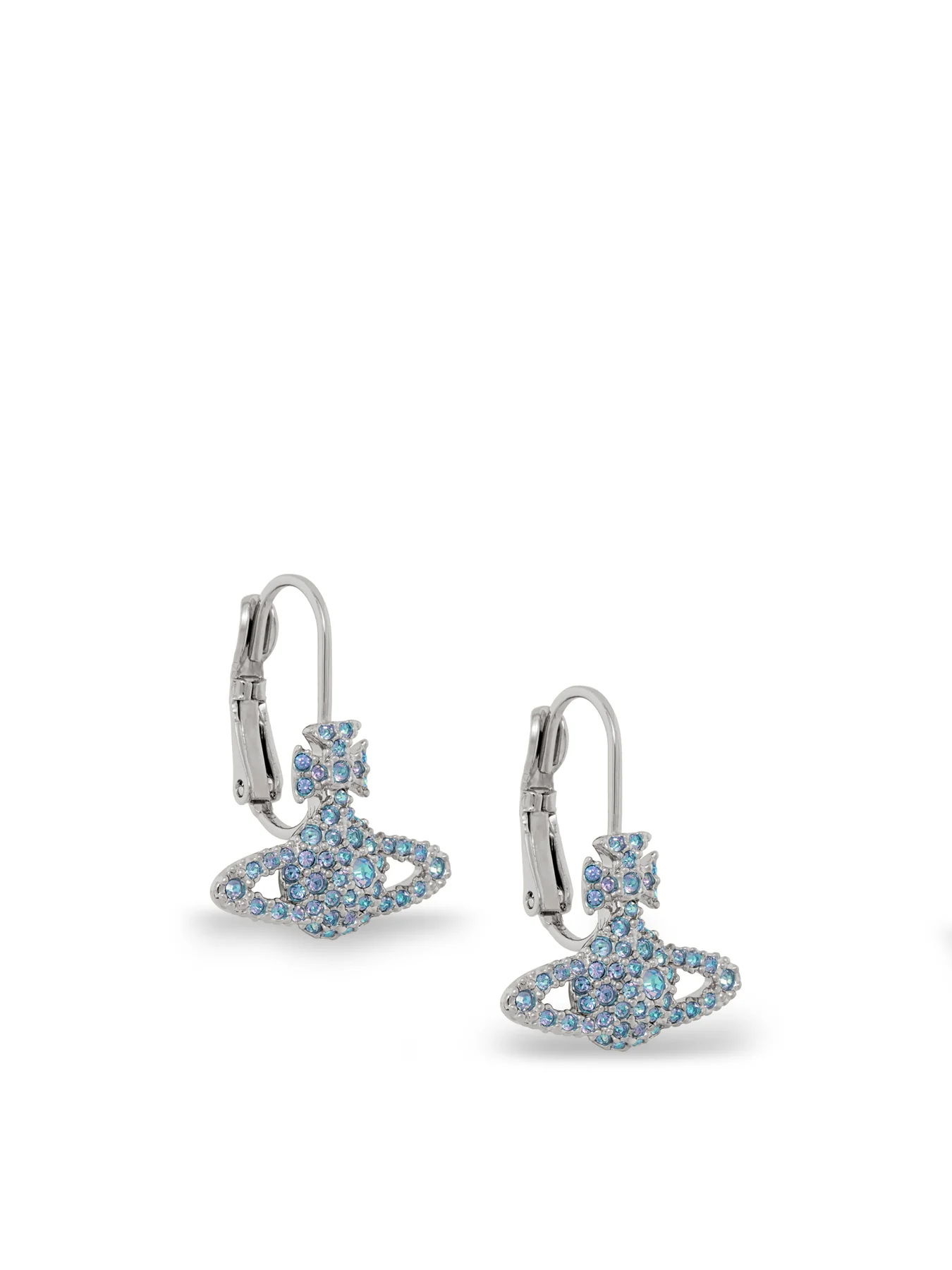 Grace Bas Relief Crystal Earrings