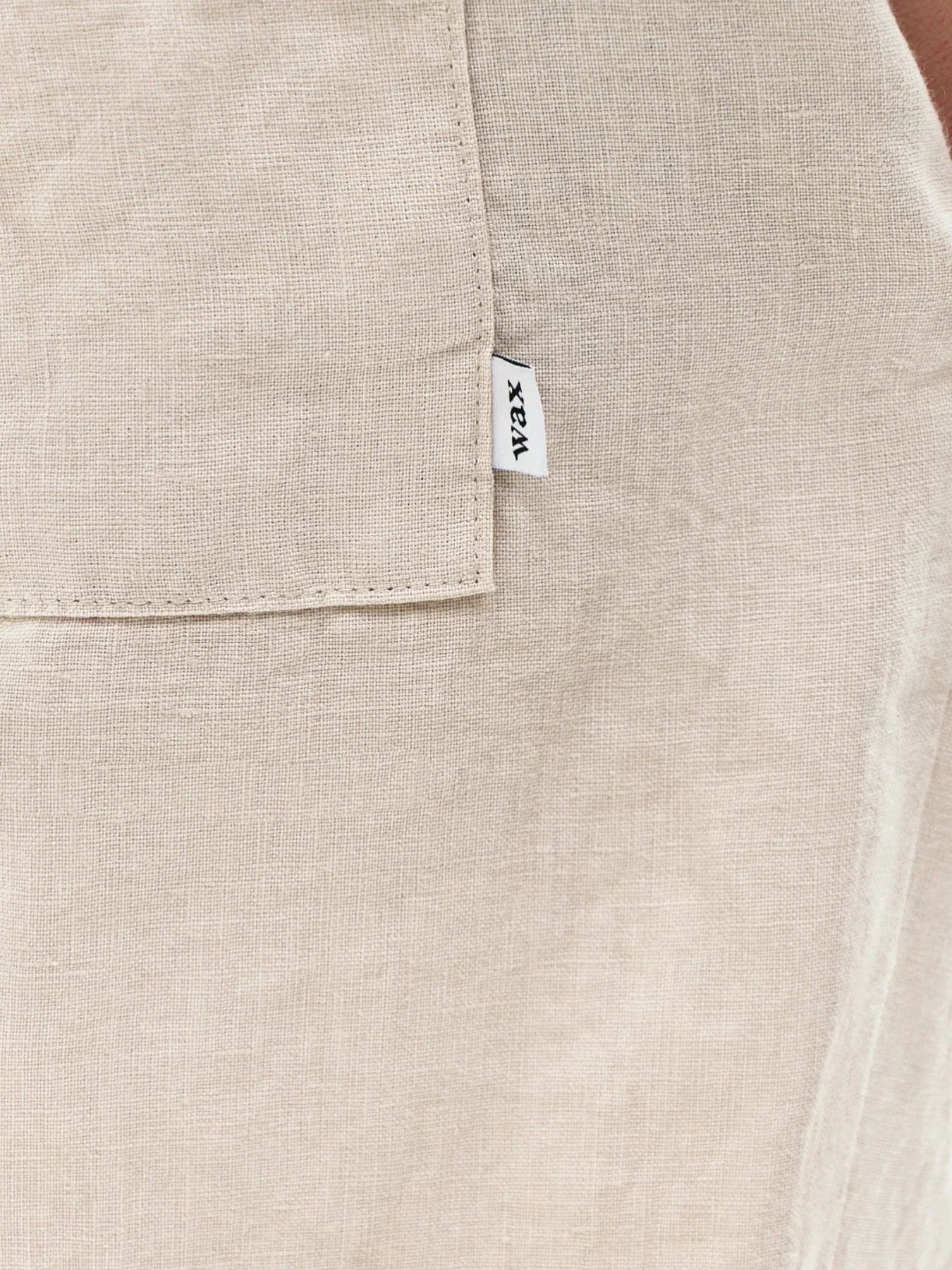 Kurt Linen Trousers Beige - Image 3