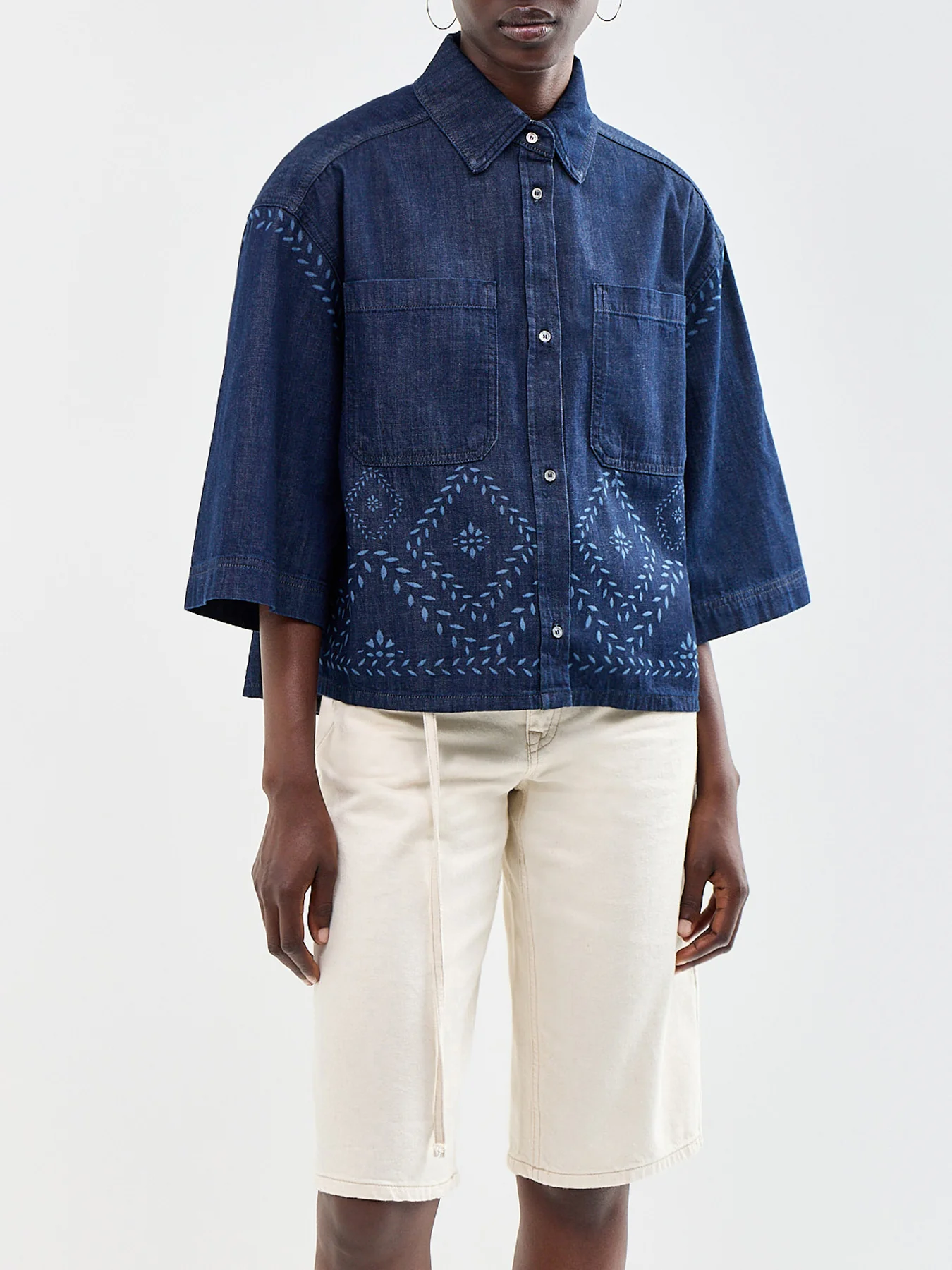 Alare Shirt Navy - Image 4