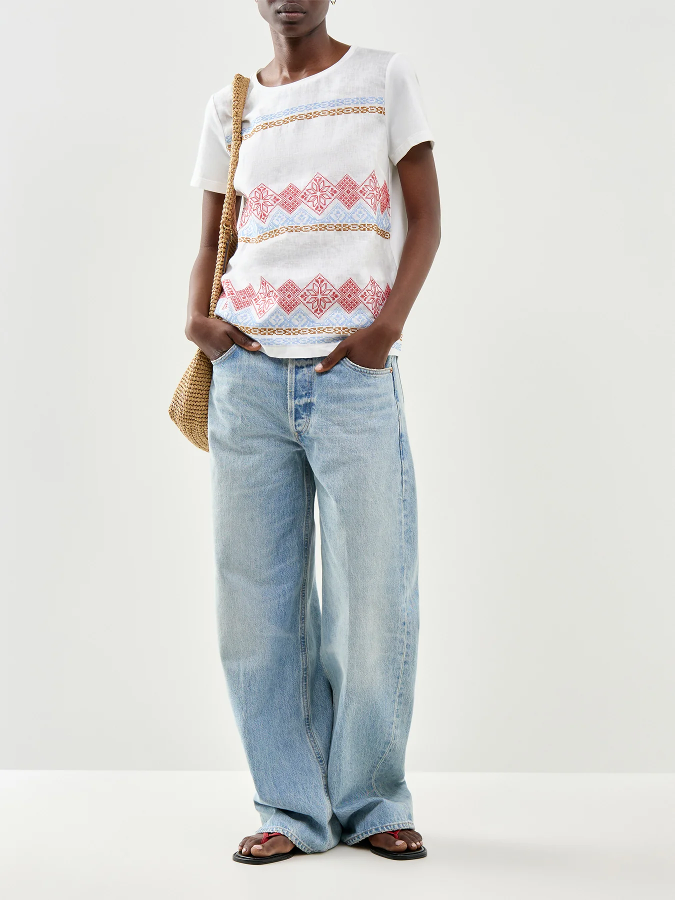 Genio Geometric Print T-Shirt - Image 2
