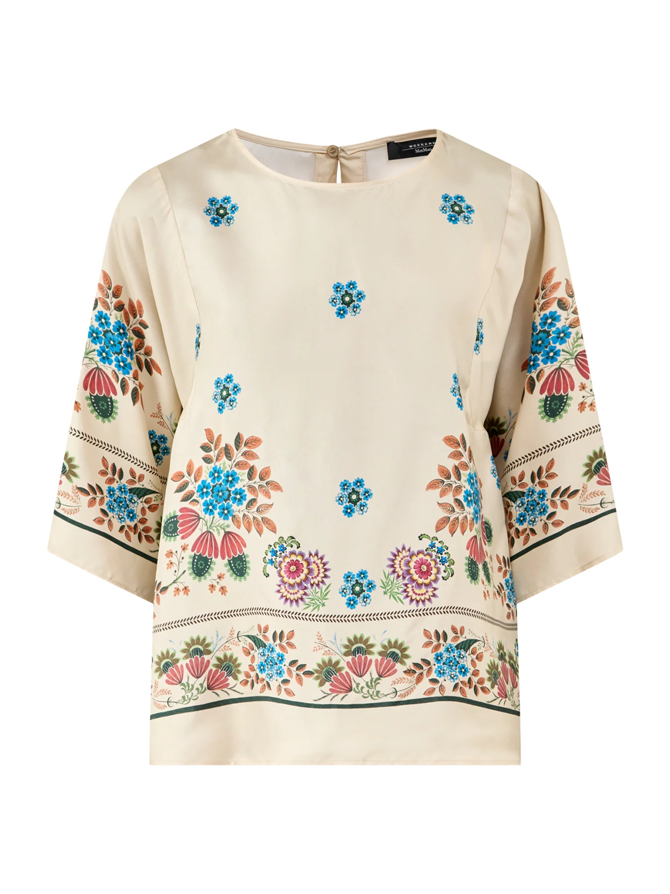 Samba Silk Shirt Ivory