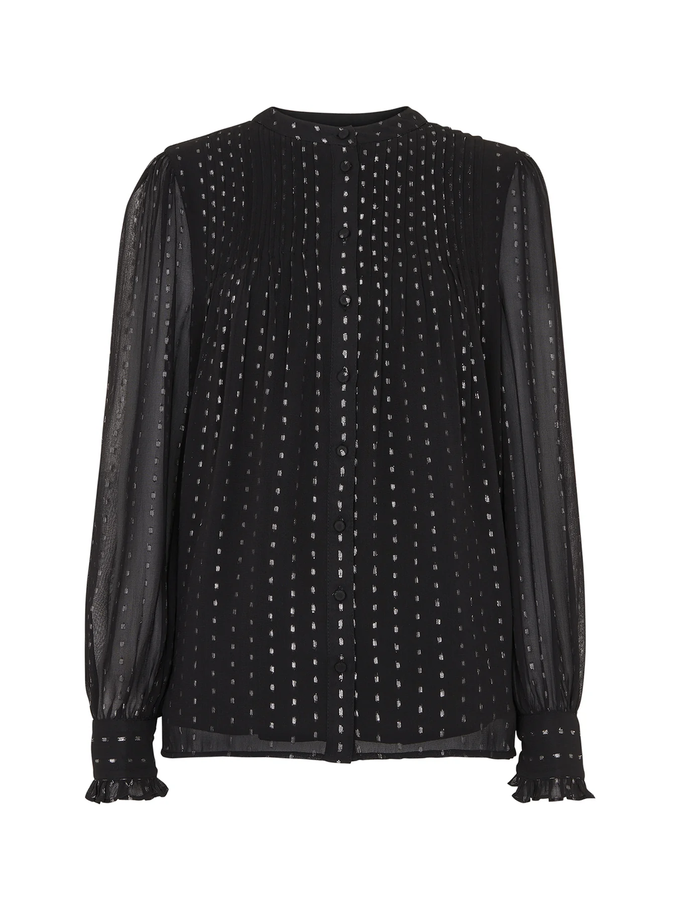 Metallic Stripe Shirt