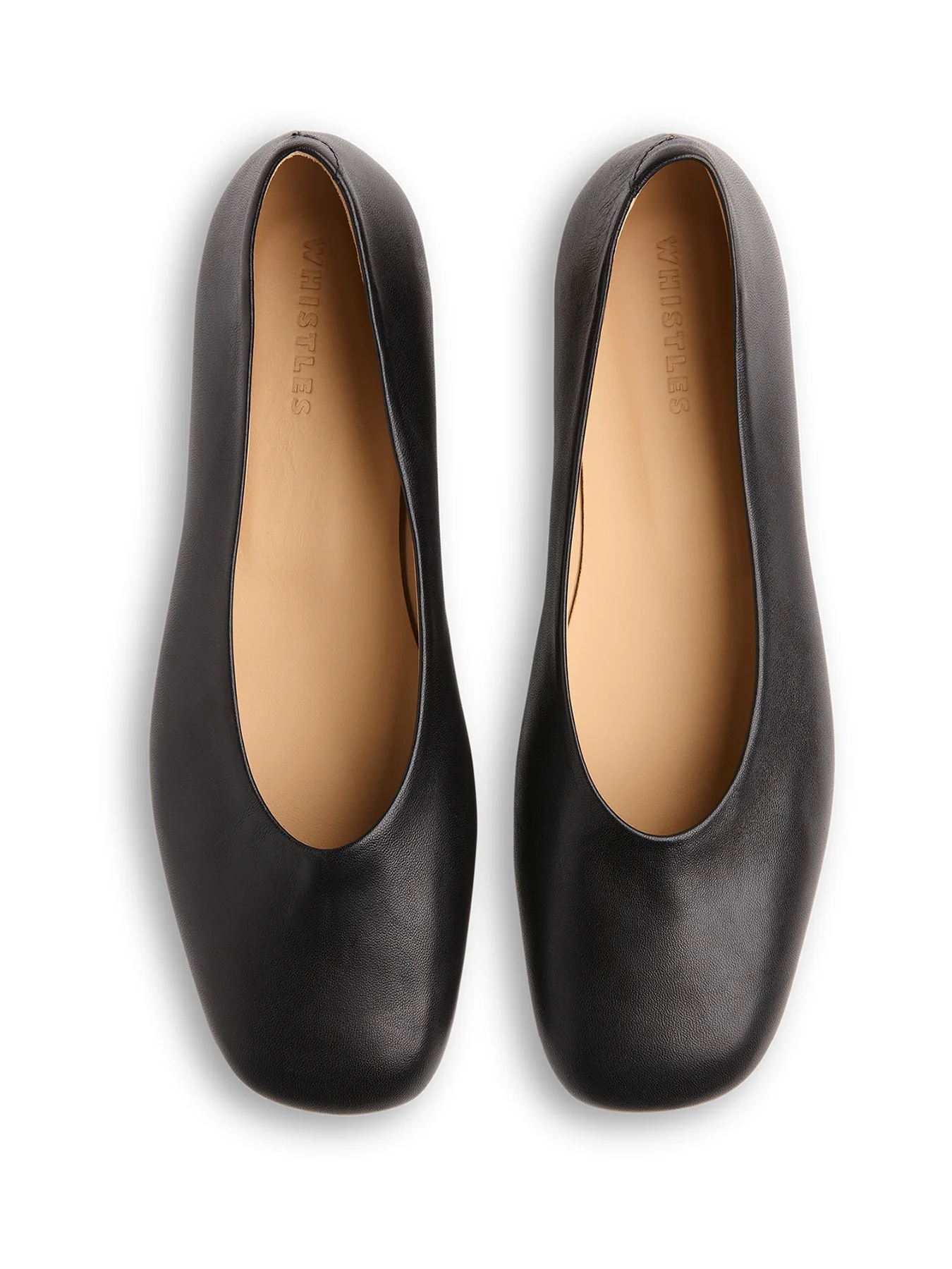 Clean Ballet Pumps Black - Image 2