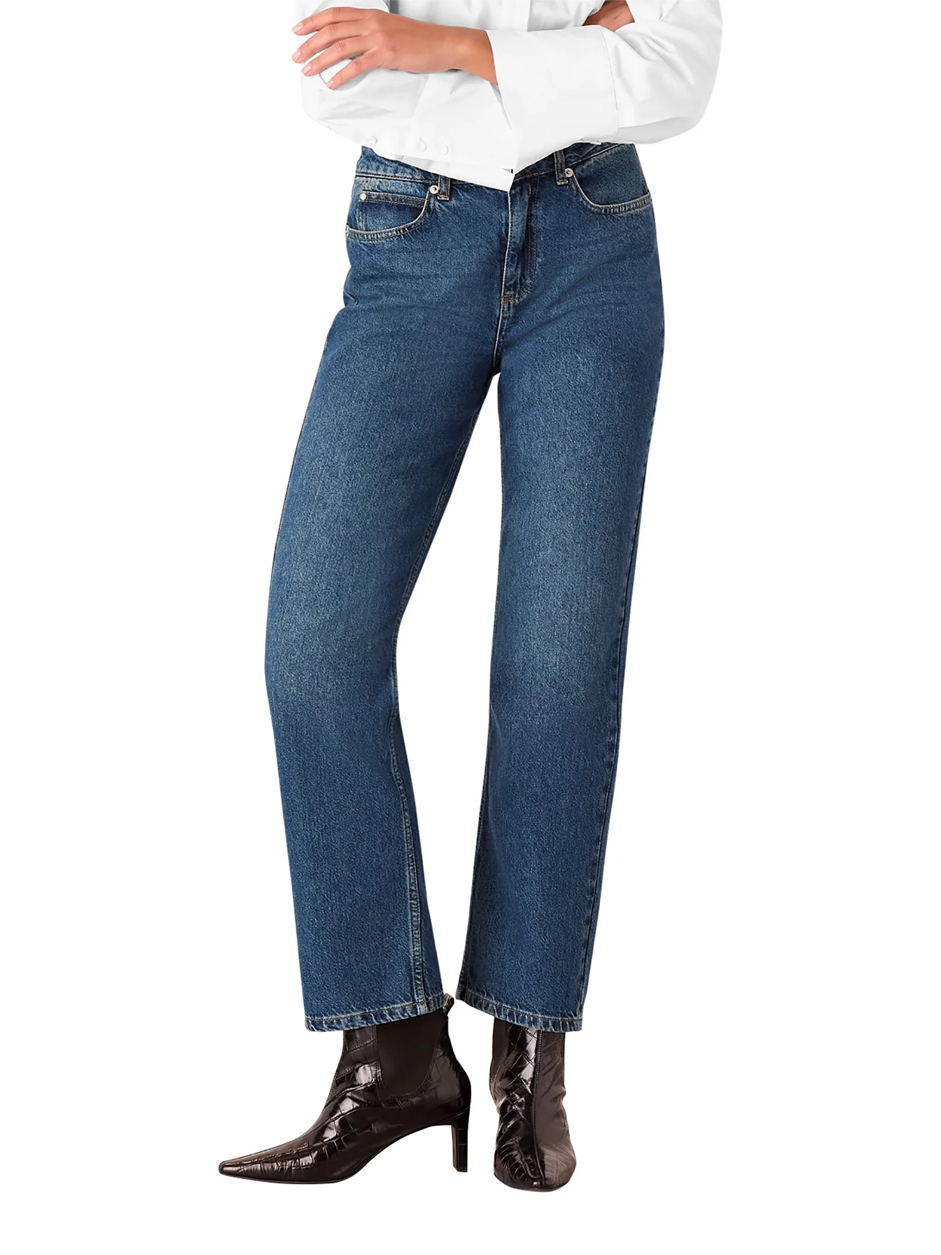 Authentic Column Leg Jean - Image 2